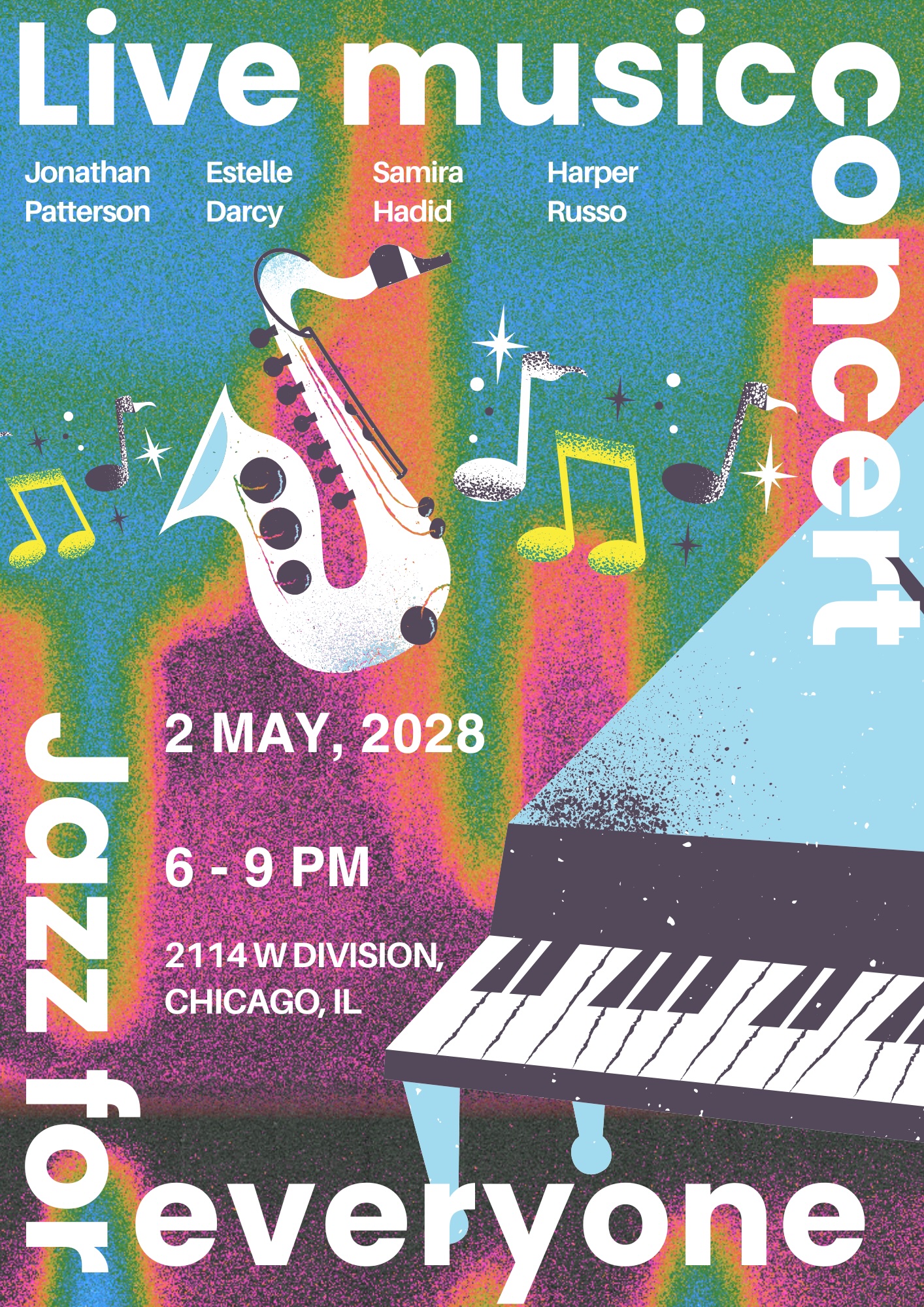 Wednesday event poster